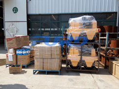 福瑞得今日發(fā)貨：外貿(mào)出口壓路機(jī)20臺(tái)；國內(nèi)訂購一臺(tái)激光整平機(jī)，13臺(tái)壓路機(jī)